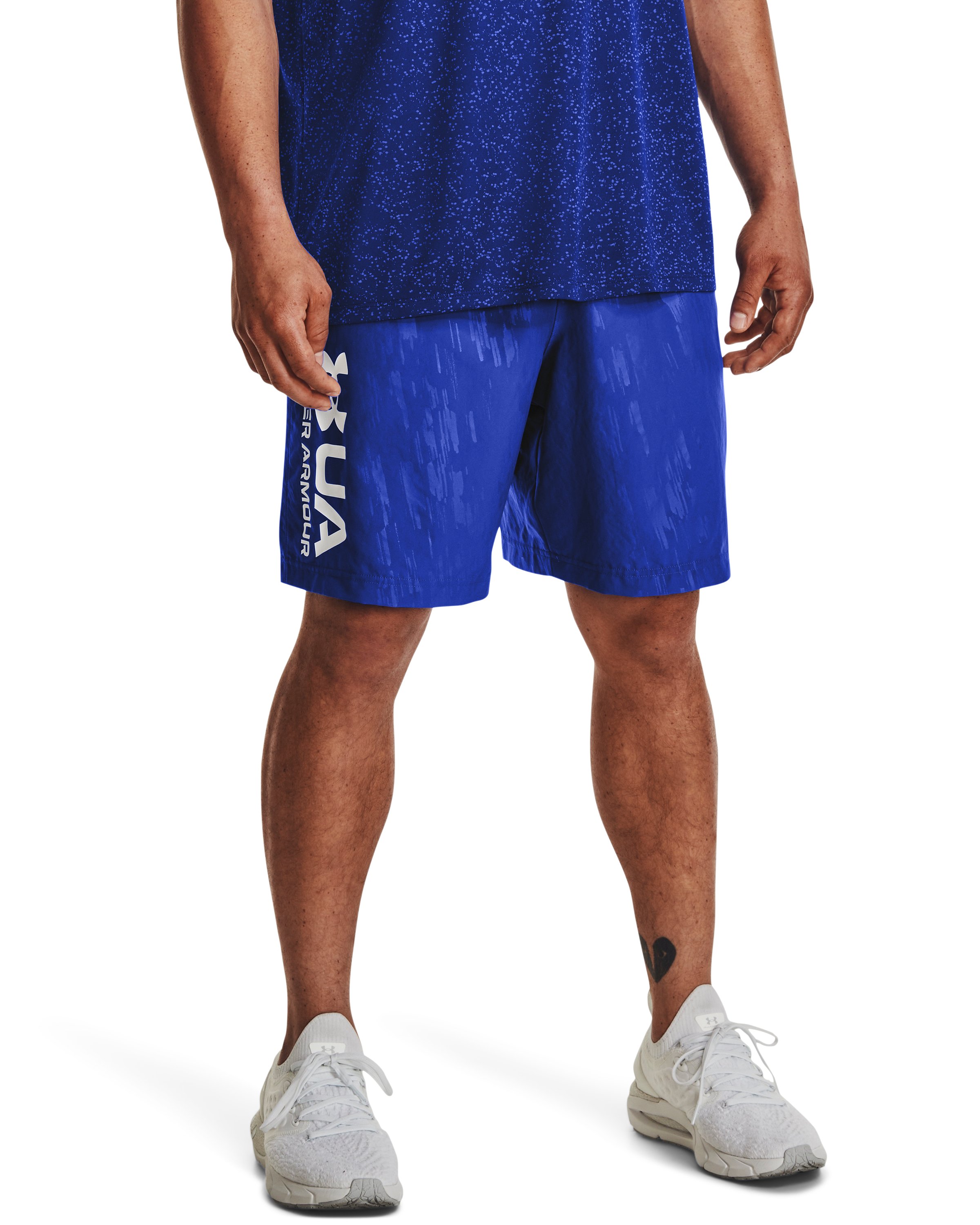 UA Woven Emboss Men's Shorts 4