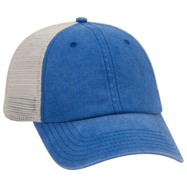 OTTO CAP® OTTO FLEX® Fitted 6 Panel Low Profile Mesh Back Trucker Hat 39