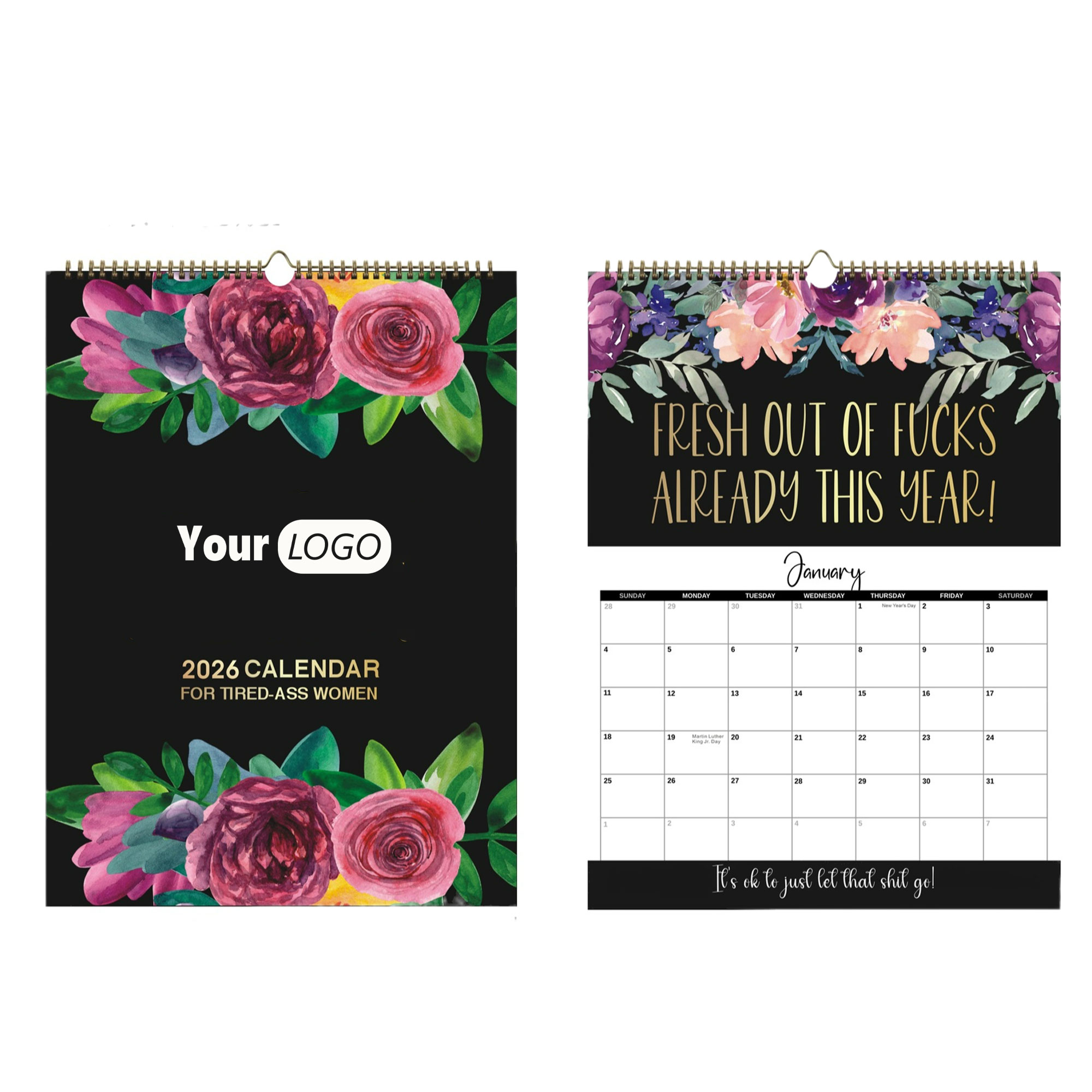 2026 Calendar for Tired Women 2