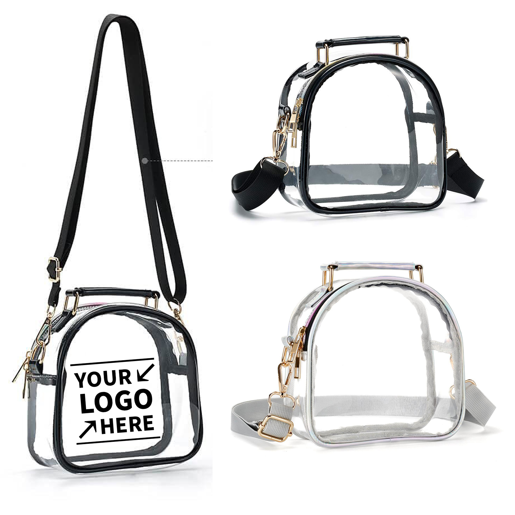 Clear Crossbody Purse Bag 2