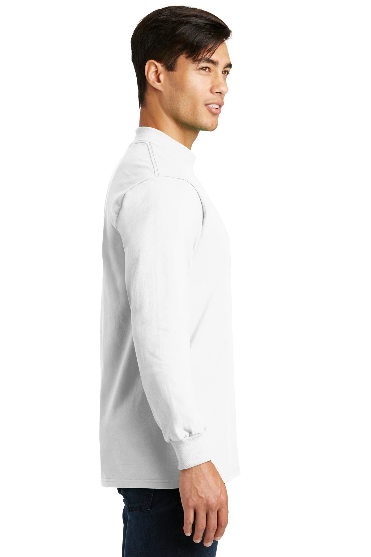 Port & Co Essential Mock Turtleneck. PC61M 36
