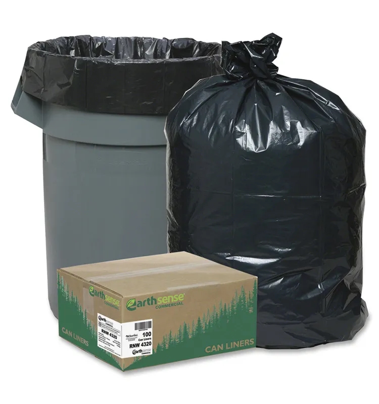 120L Black Large Garbage Bag 1