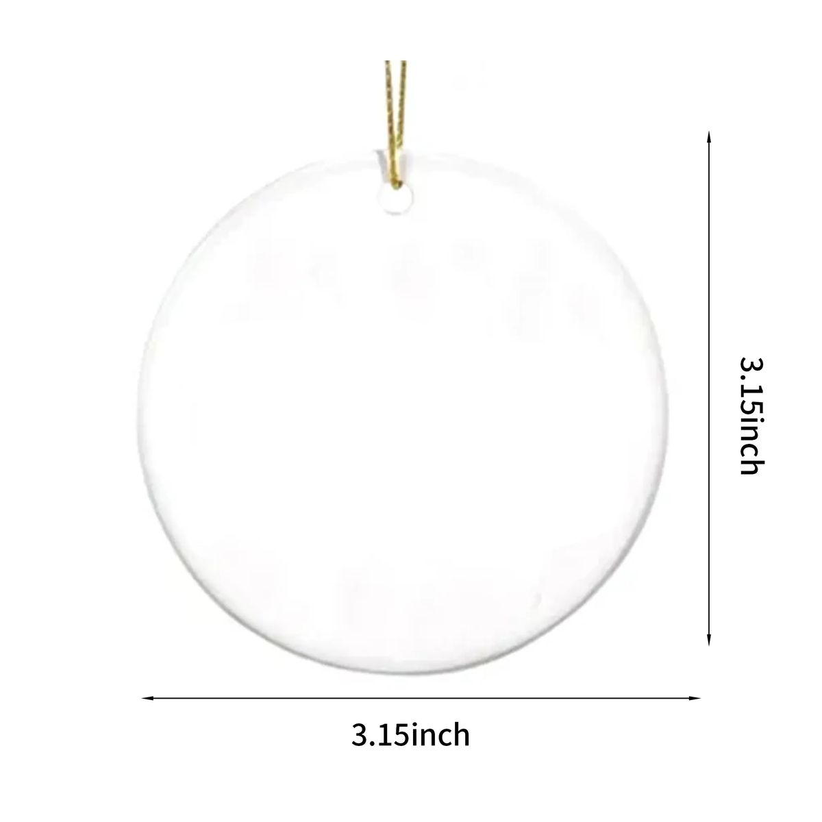 Personalized Acrylic Christmas Ornament for Holiday Decorations 3