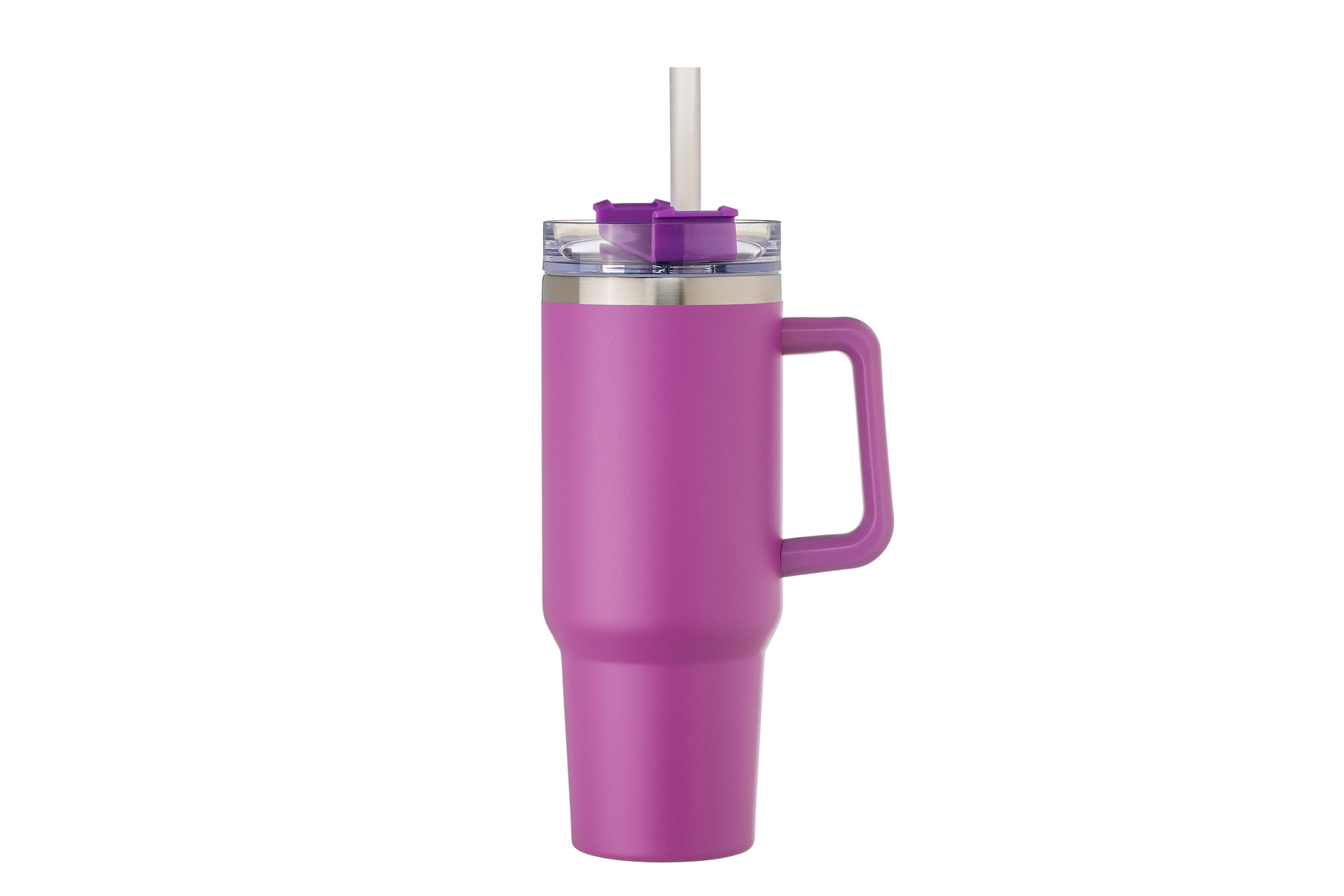 40 oz Stainless Steel Double Wall Mug w/Lid - Free Gift Box 4