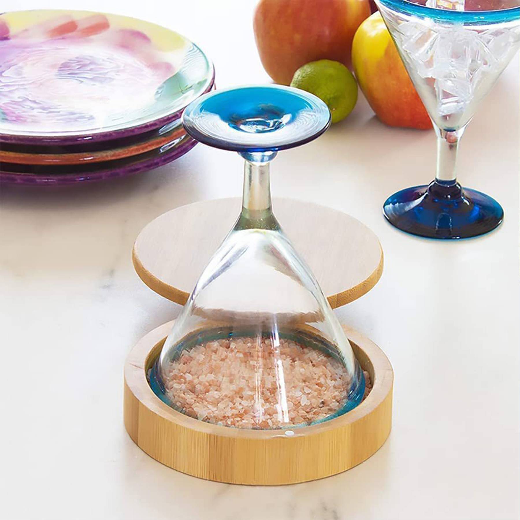 Wood Bamboo salt cup sugar box 8