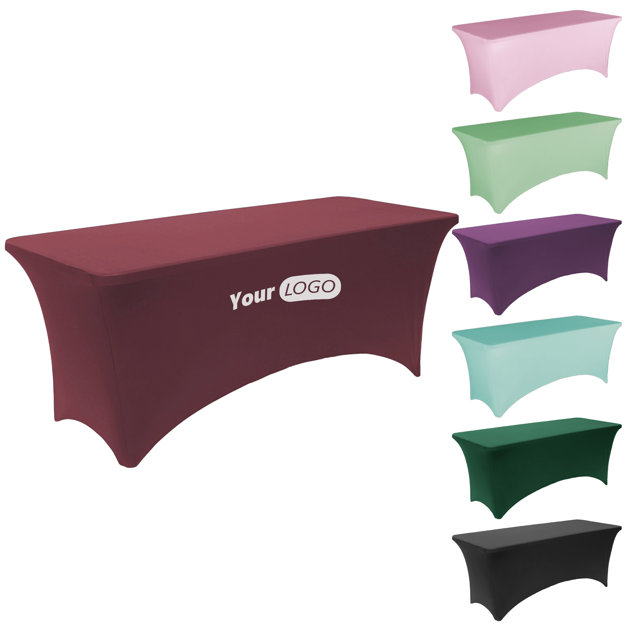 Other Fabric Customizable Table Cover for Exhibitions 1