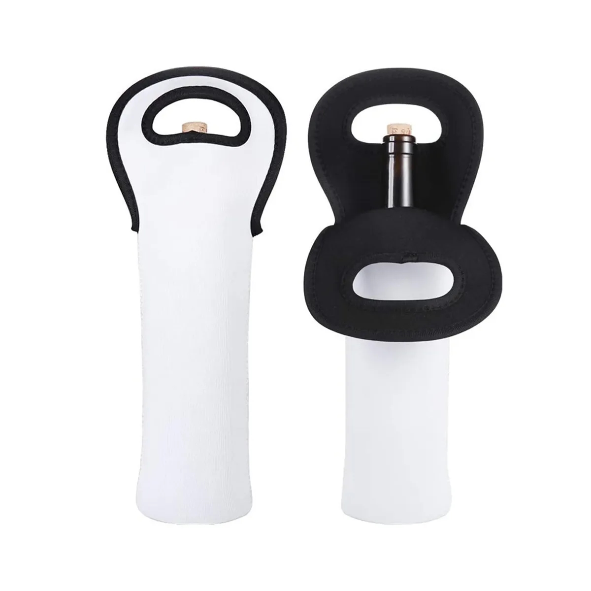Neoprene Single Wine Bottle Holder Cooler Tote Bag 3