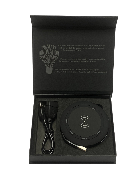 SCX Innovative Design™ Wireless Charger & 4 Hub 2.0 4