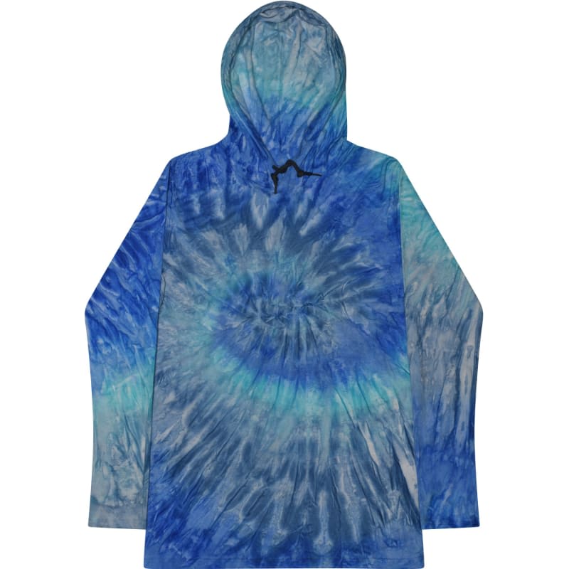 Tie-Dye Unisex Long Sleeve Hooded T-Shirt 1
