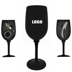 4 In 1 Wine Opener With Corkscrew Blade And PU Leather Case 10