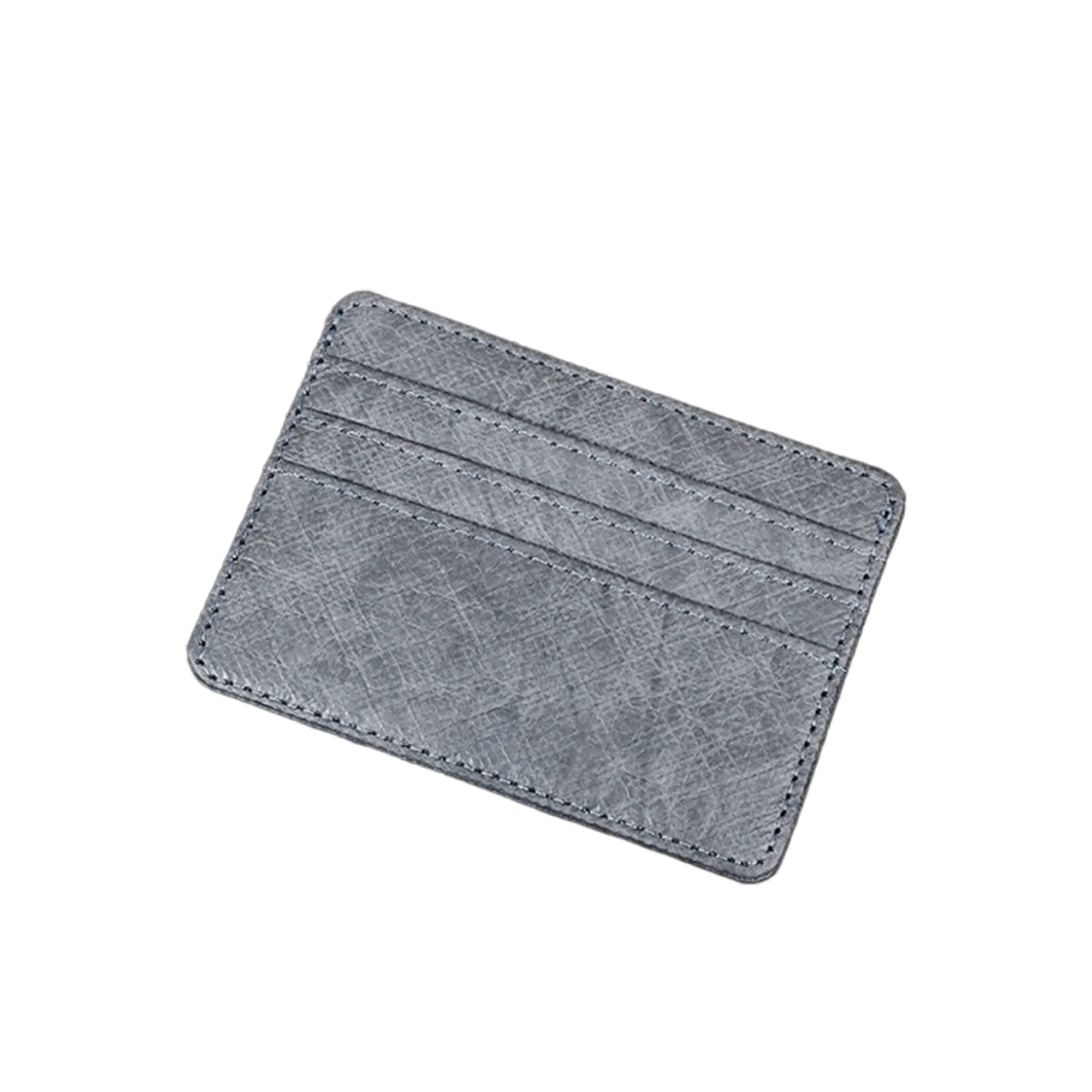 PU Leather Minimalist Wallet Card Holder MOQ30pcs 2