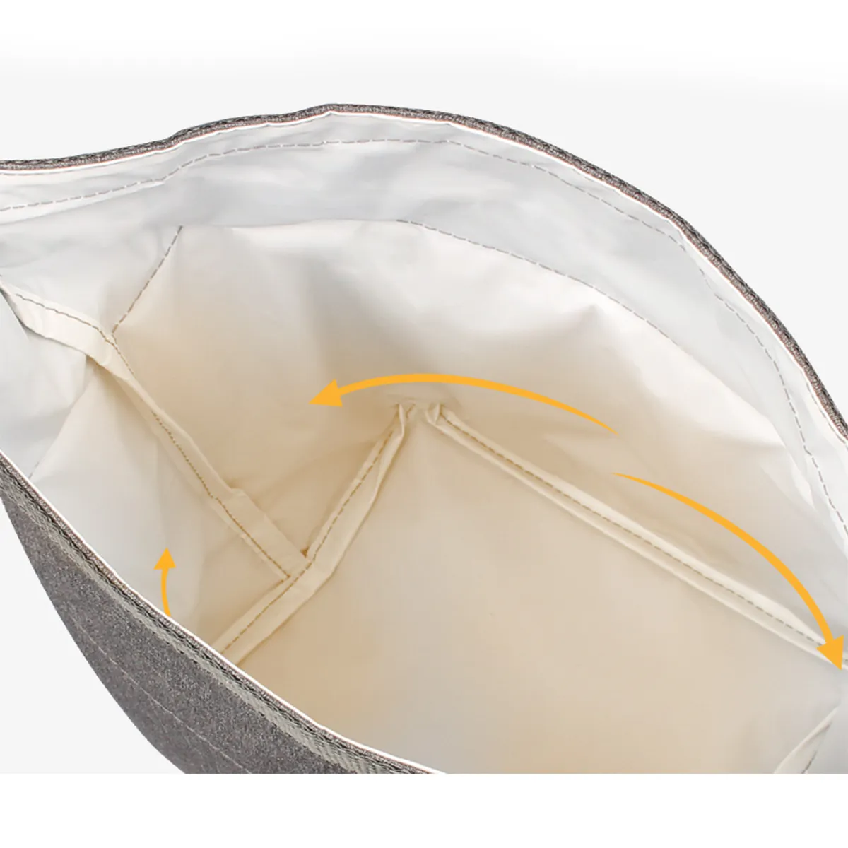 Insulated Large Capacity Wide Opening Cooler Lunch Bags 2