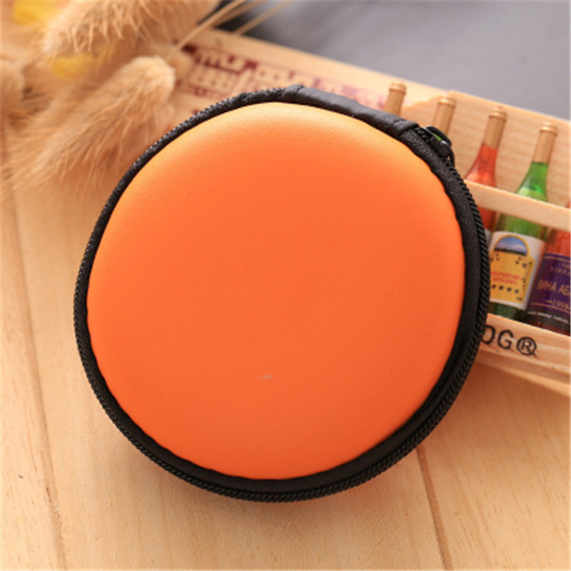 Small Round Earbud Storage Case 7