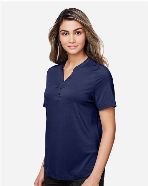 Women's JAQ Snap-Up Stretch Performance Polo - NE100W 45