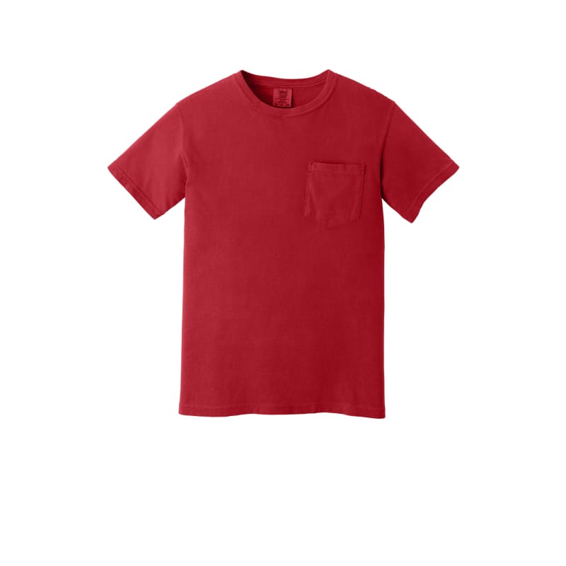 COMFORT COLORS Heavyweight Ring Spun Pocket Tee. 225