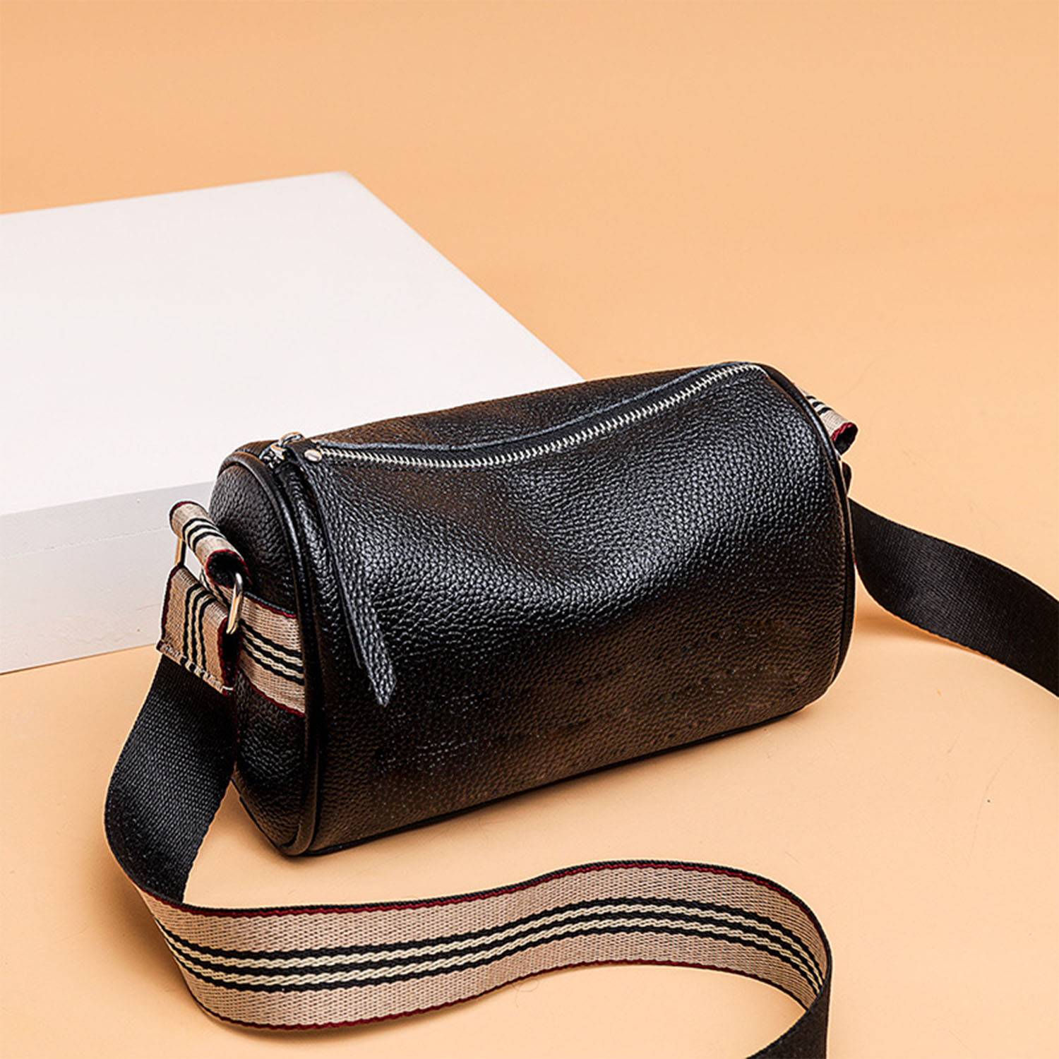 Genuine leather small crossbody bag 10