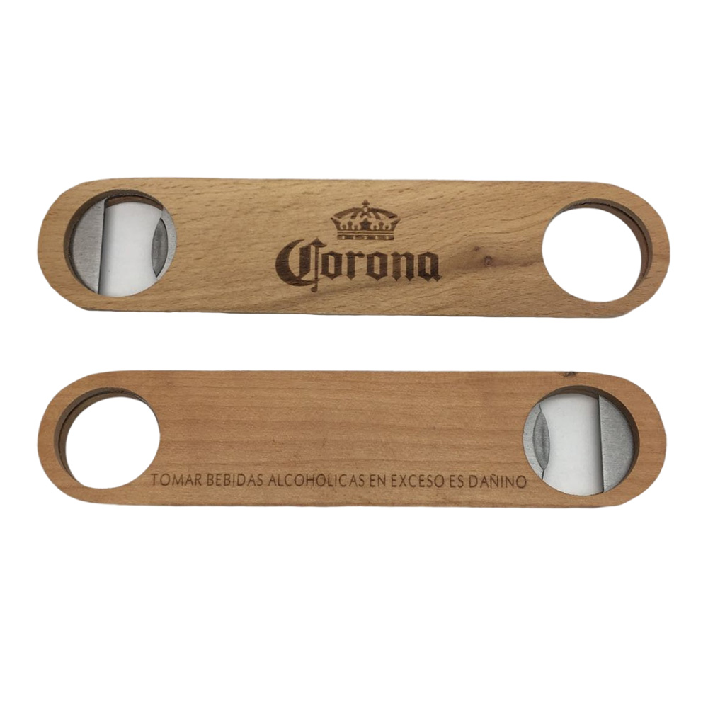 Handy Large Wooden Wine Bottle Opener 1
