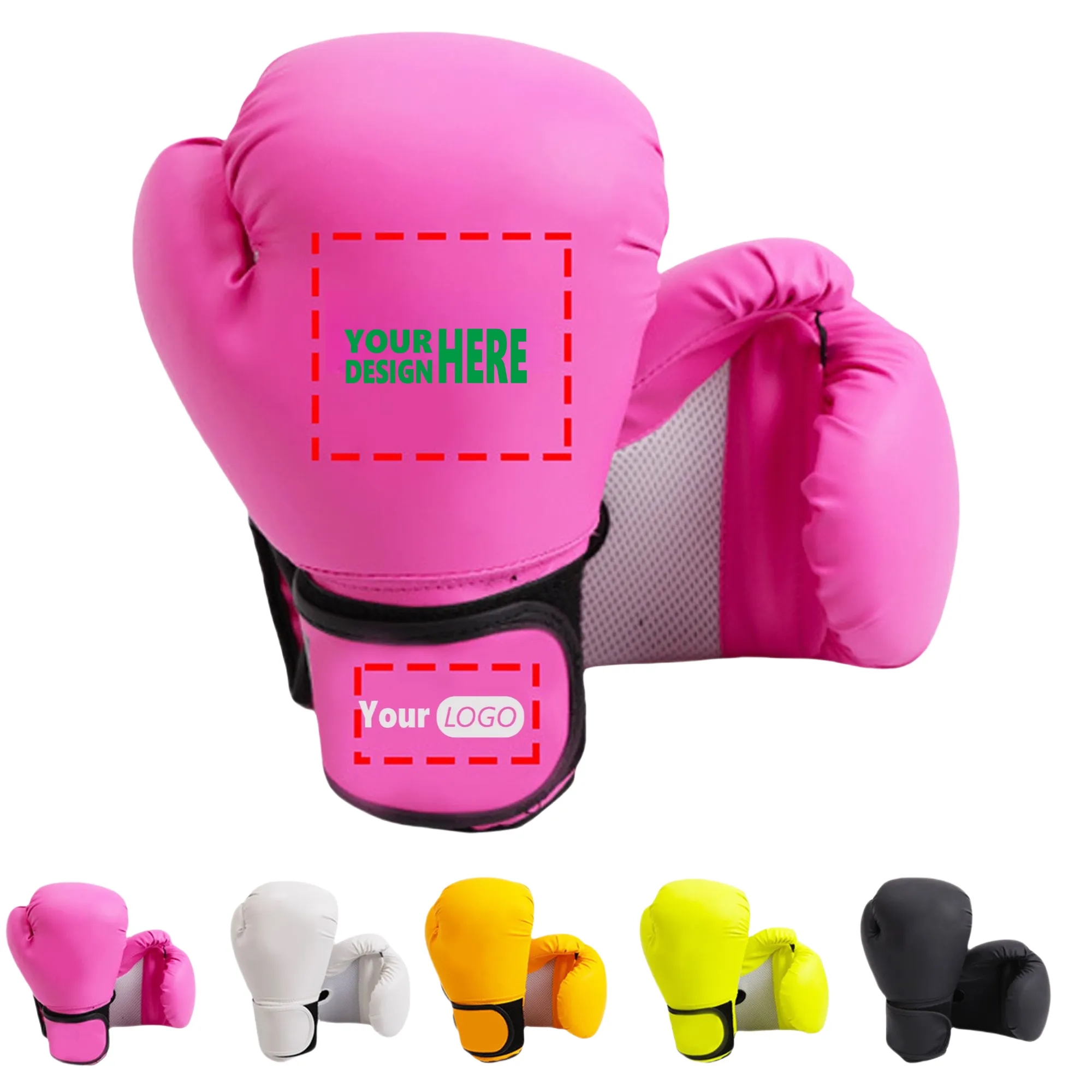 Leather Sport Boxing Gloves MOQ20 12