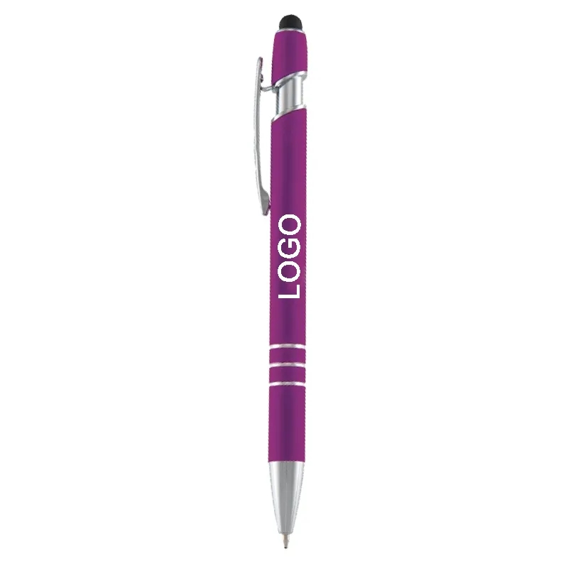 Custom Stylus Triple Soft-Tech Click Pen 6