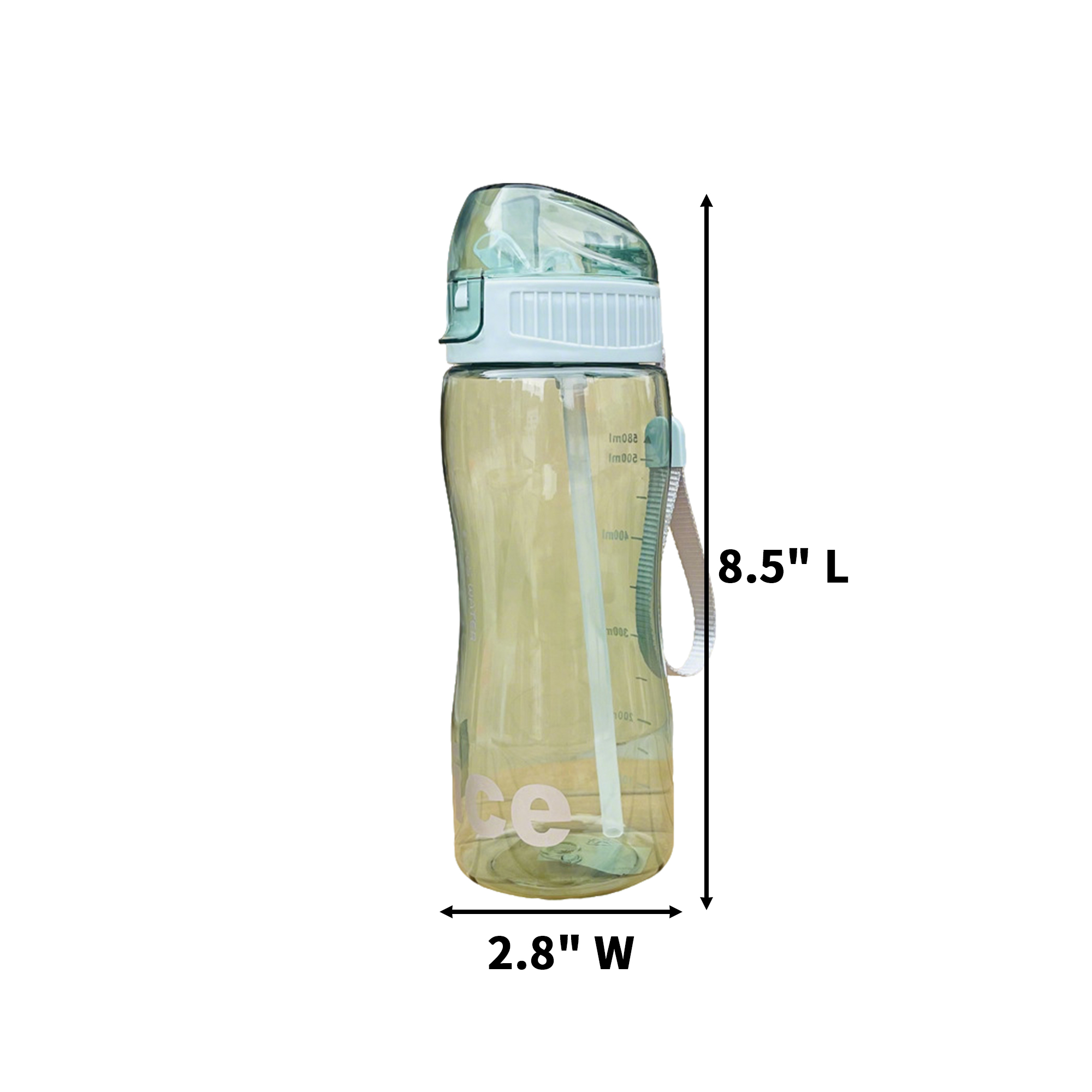 20 Ounce Outdoor Plastic Sippy Cup With Straw 5