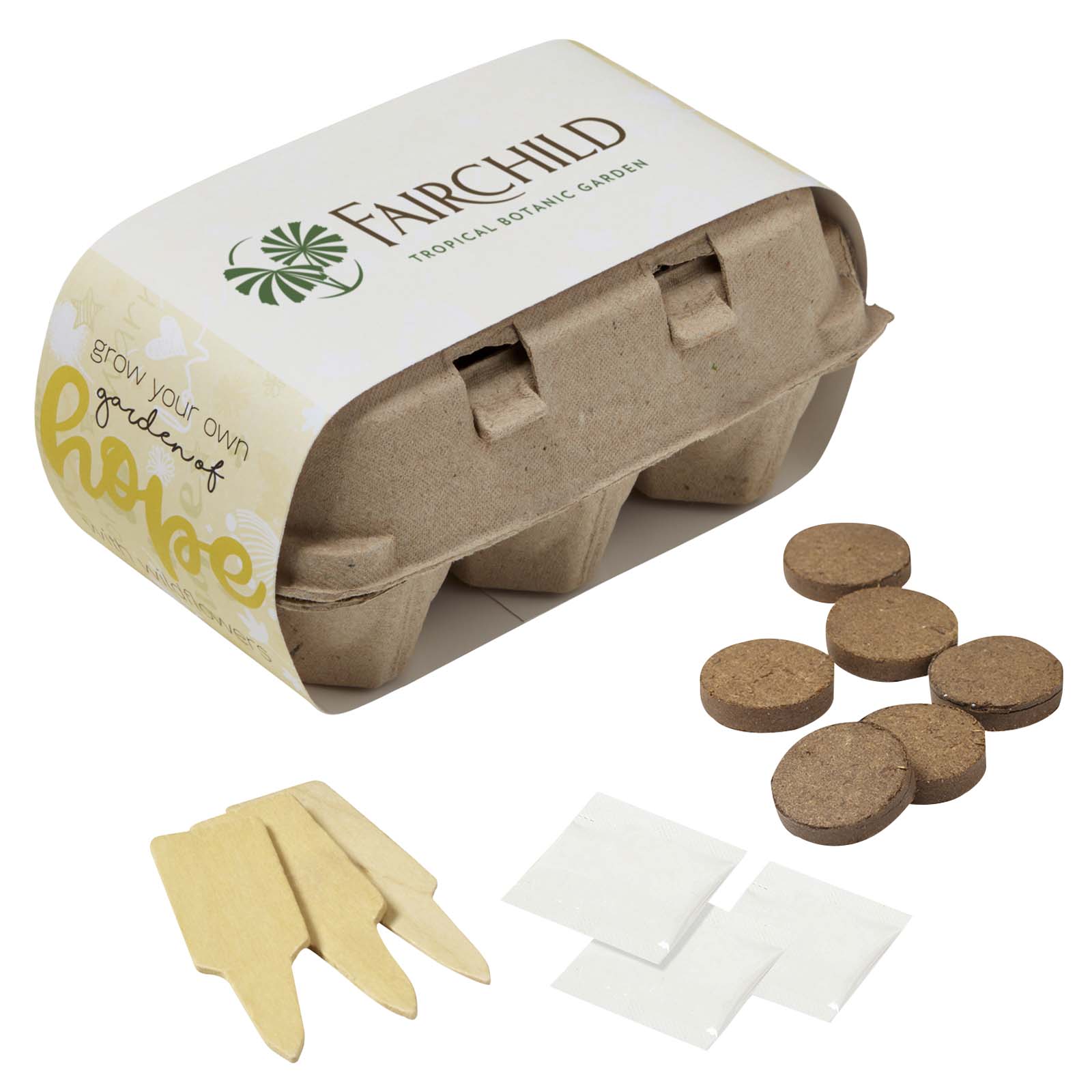 Yellow Grow Your Own Garden of Hope Planter Kit