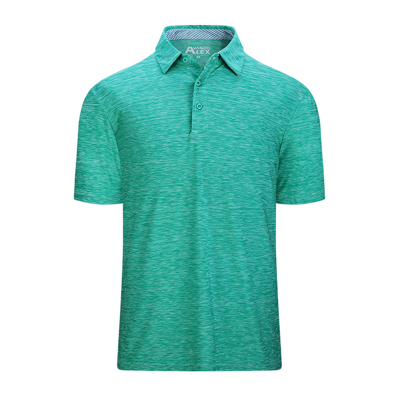 Dry Short Sleeve Casual Polo Shirts for Men 10