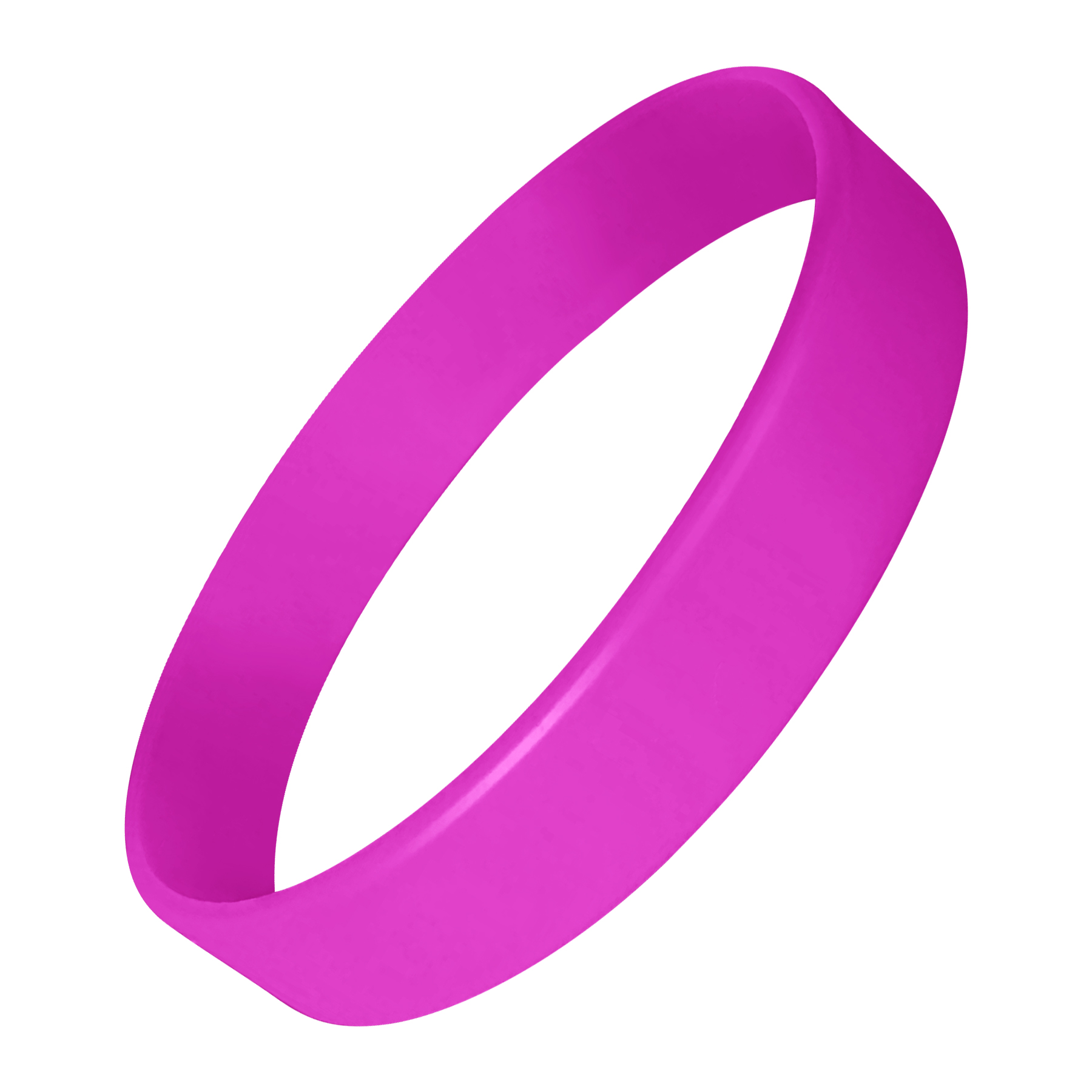 8'' L x 1/2'' WSilicone Wristband 12