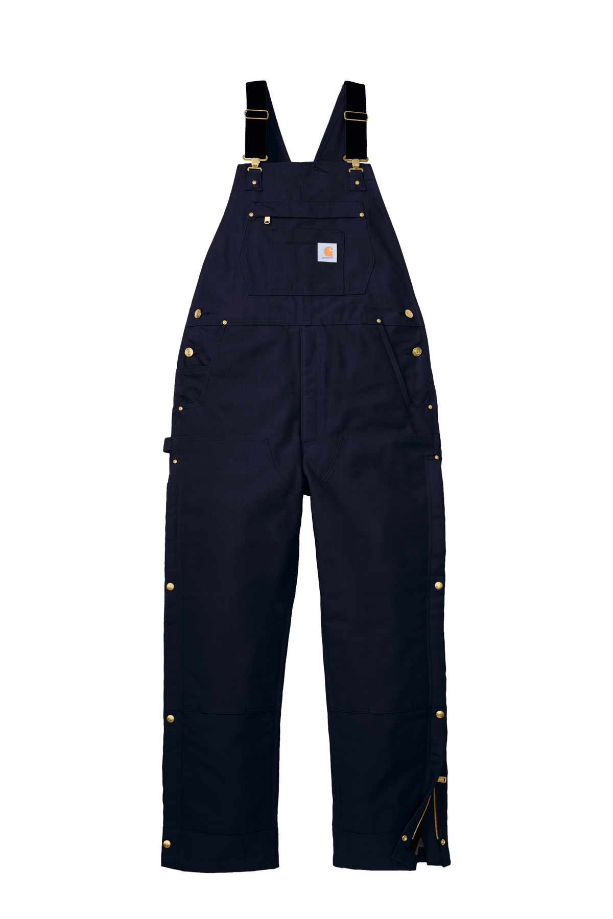 Carhartt Tall Firm Duck Insulated Bib Overalls CTT106672 11