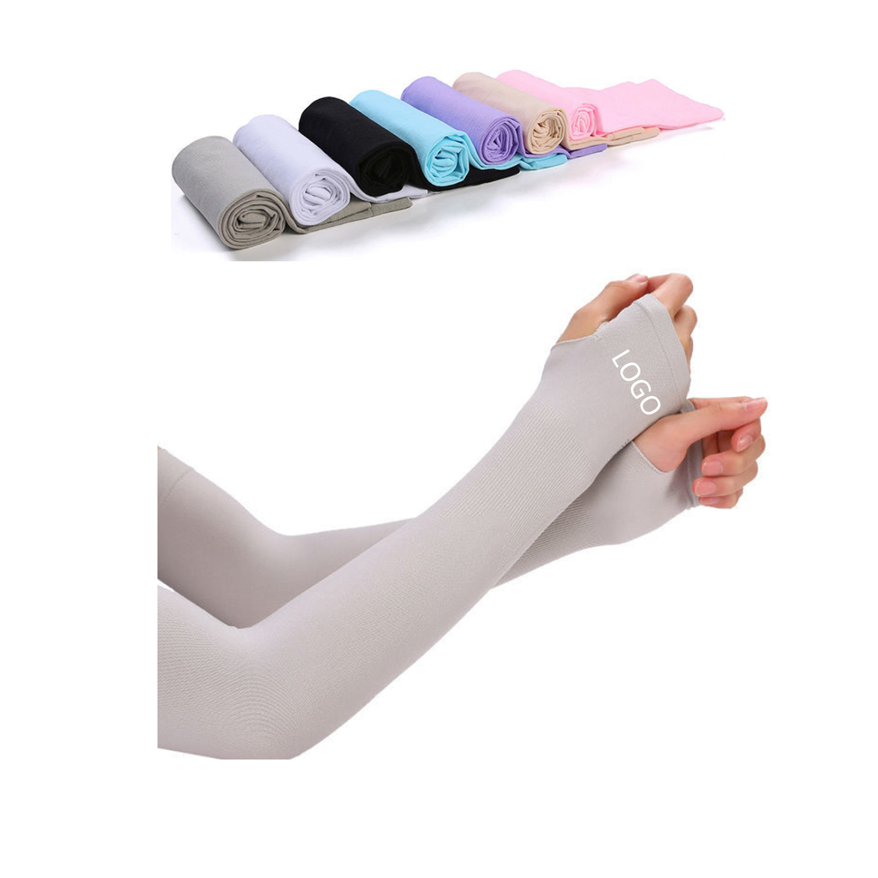 Ice Silk Arm Sleeves 1