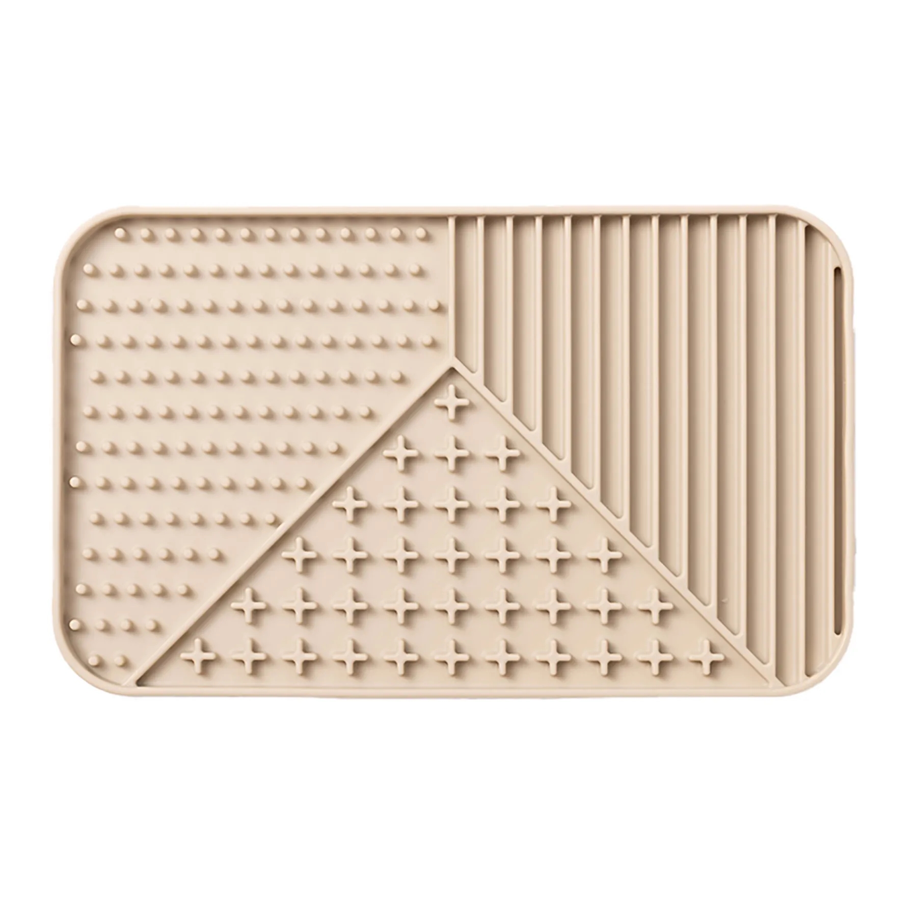 Silicone Rectangular Pet Slow Food Mat 4