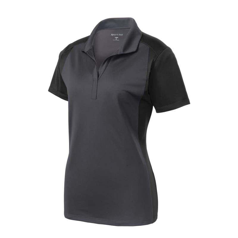 Sport-Tek Women's Colorblock Micropique Sport-Wick Polo. 53