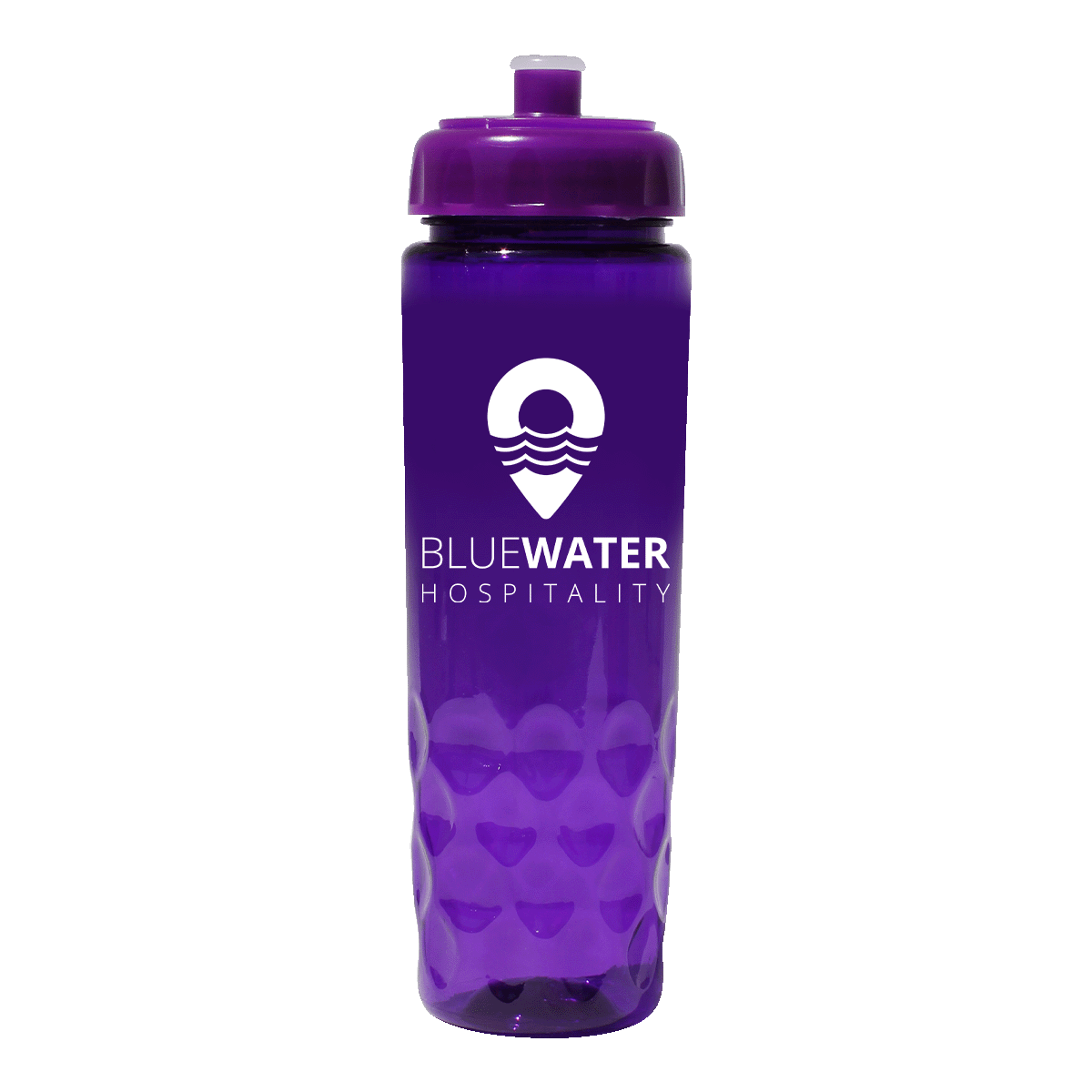 RECYCLED PET - 24 oz. Bottle with Push 'n Pull Cap 7