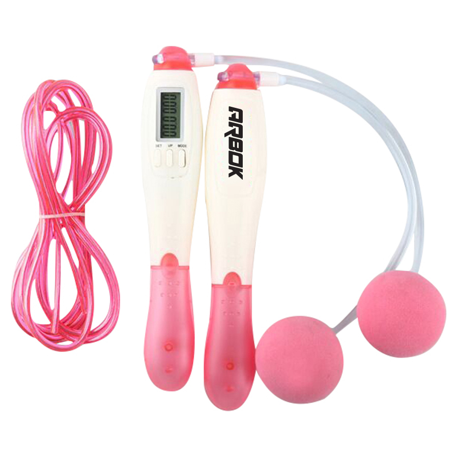 Jump Rope With Counter On Handles And Cordless Attachments 7