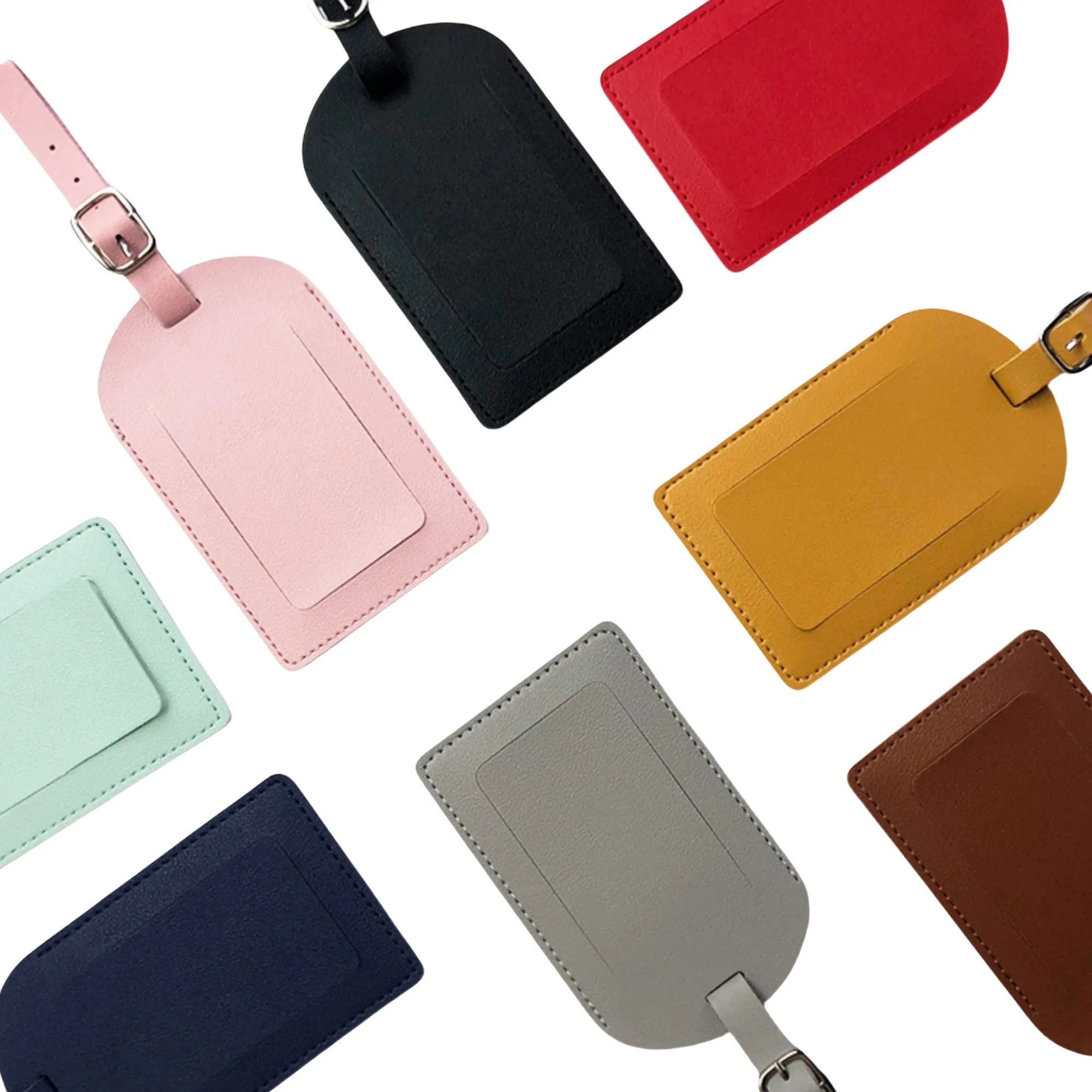 PU Leather Luggage Tag 5