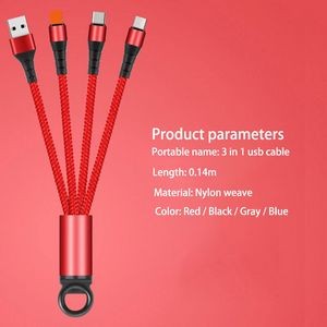 3 In 1 Multi-Funtional Charging Cable 2