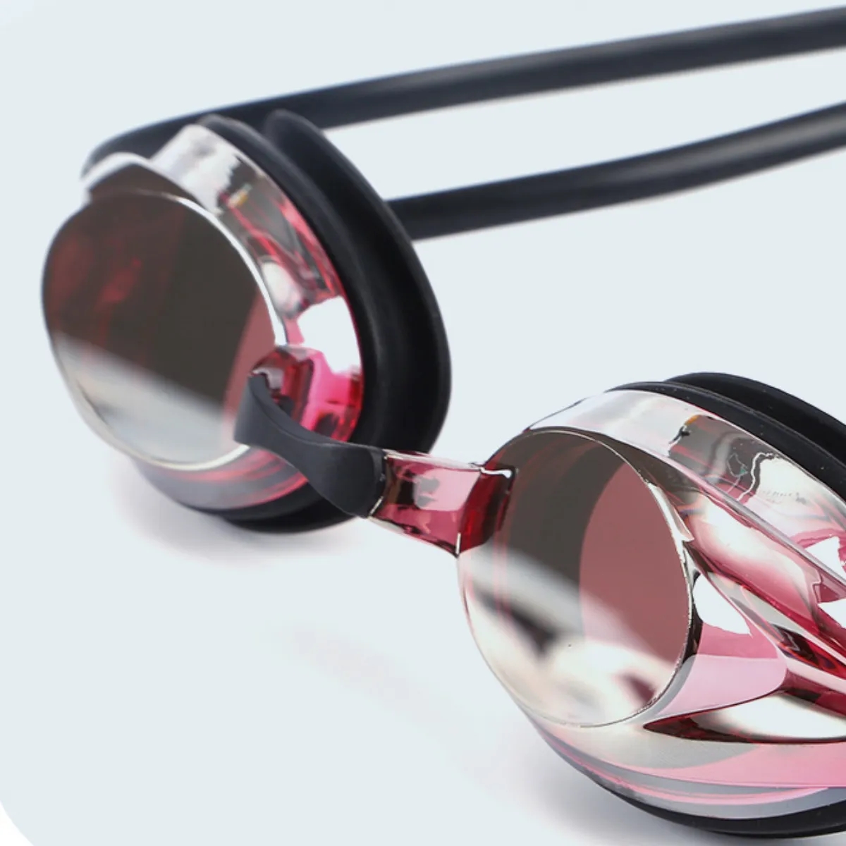 Anti-Fog Electroplated Swim Goggles with Adjustable Strap 3