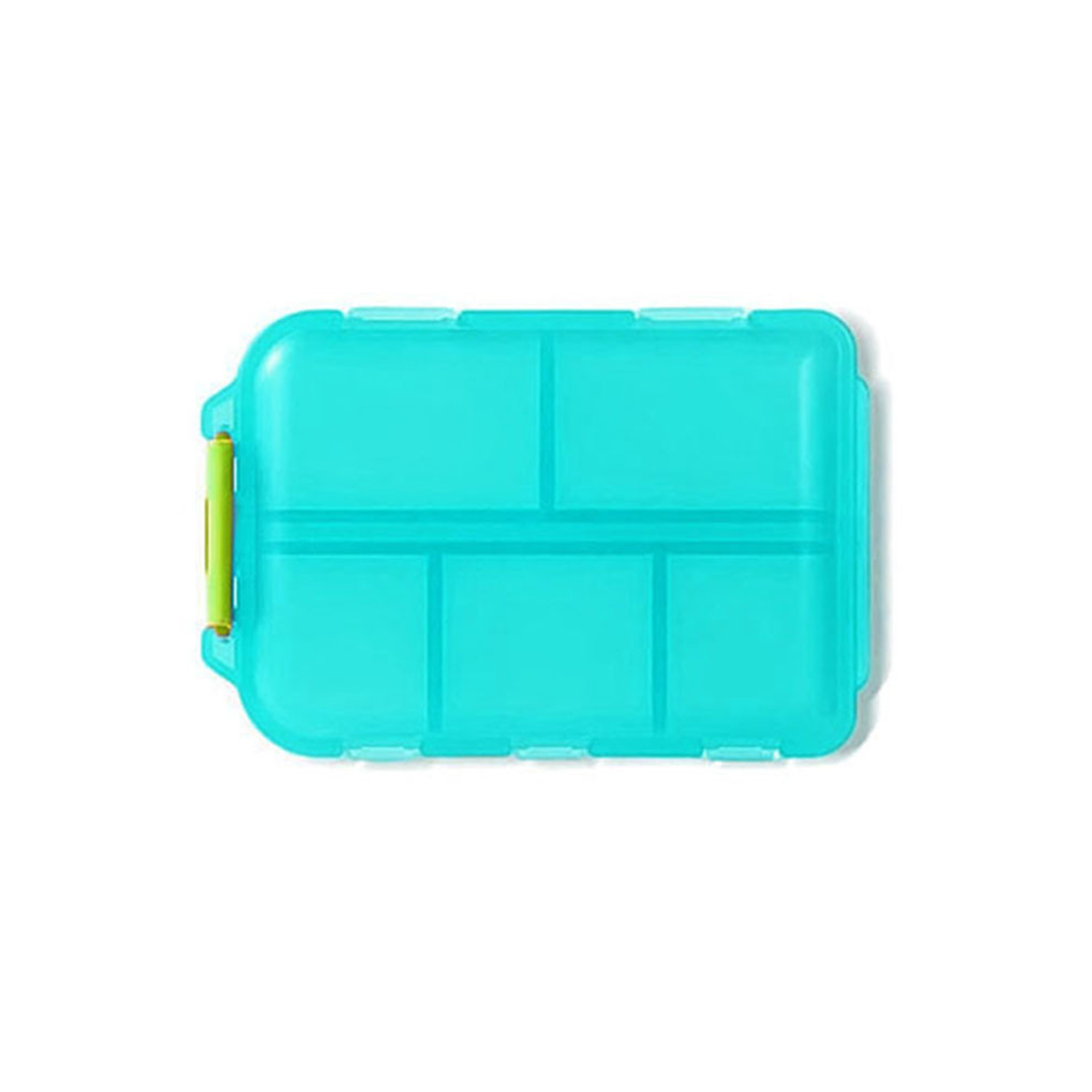 Double Layer Ten Compartment Pill Case 3.78" Length X 2.52" Width X 1.22" Height 9