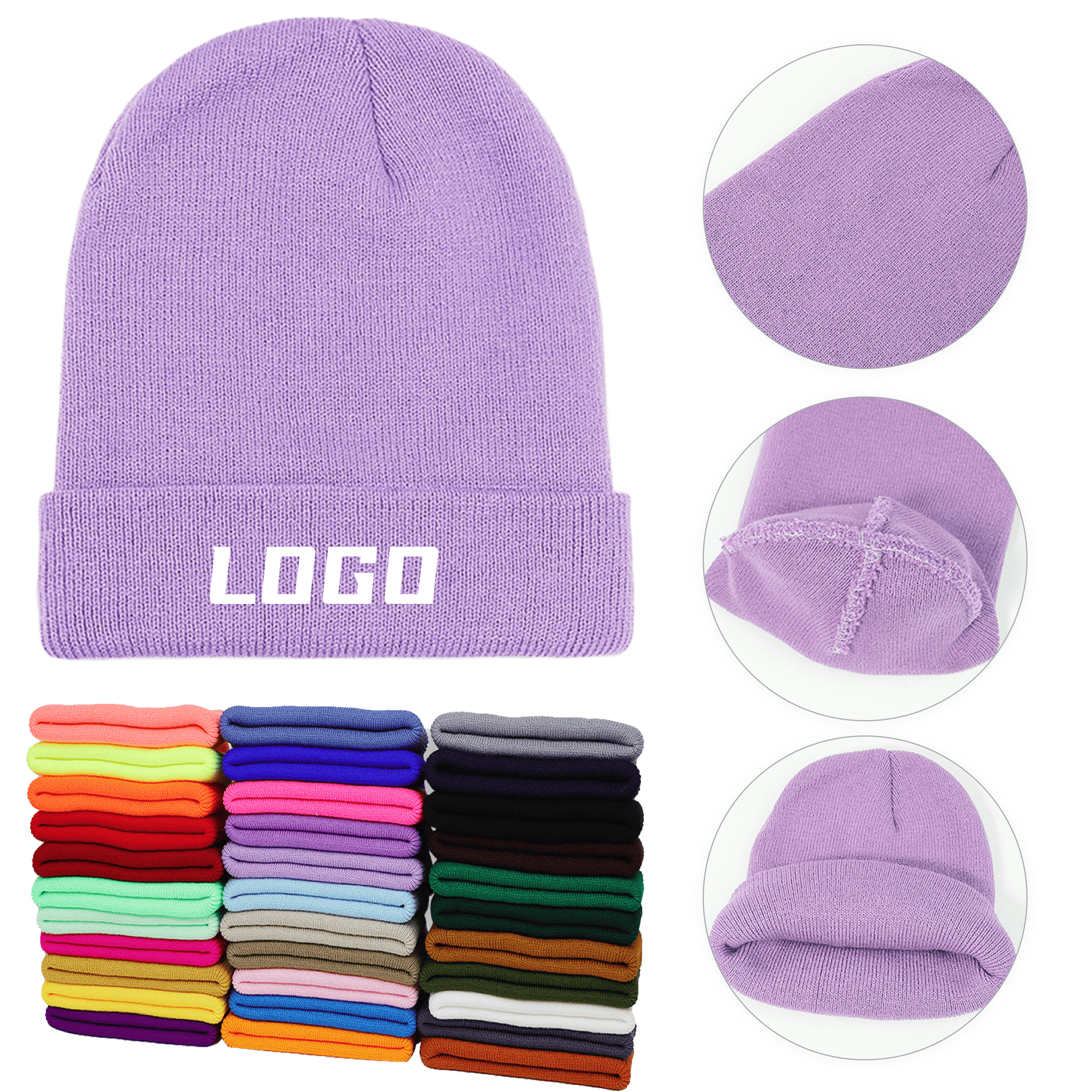 Promotional No-Brim Warm Winter Cap 2