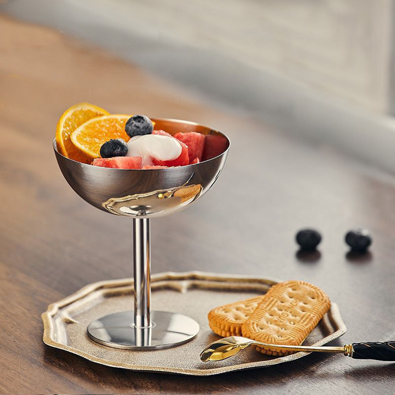 Stainless Steel Ice Cream Cup 6
