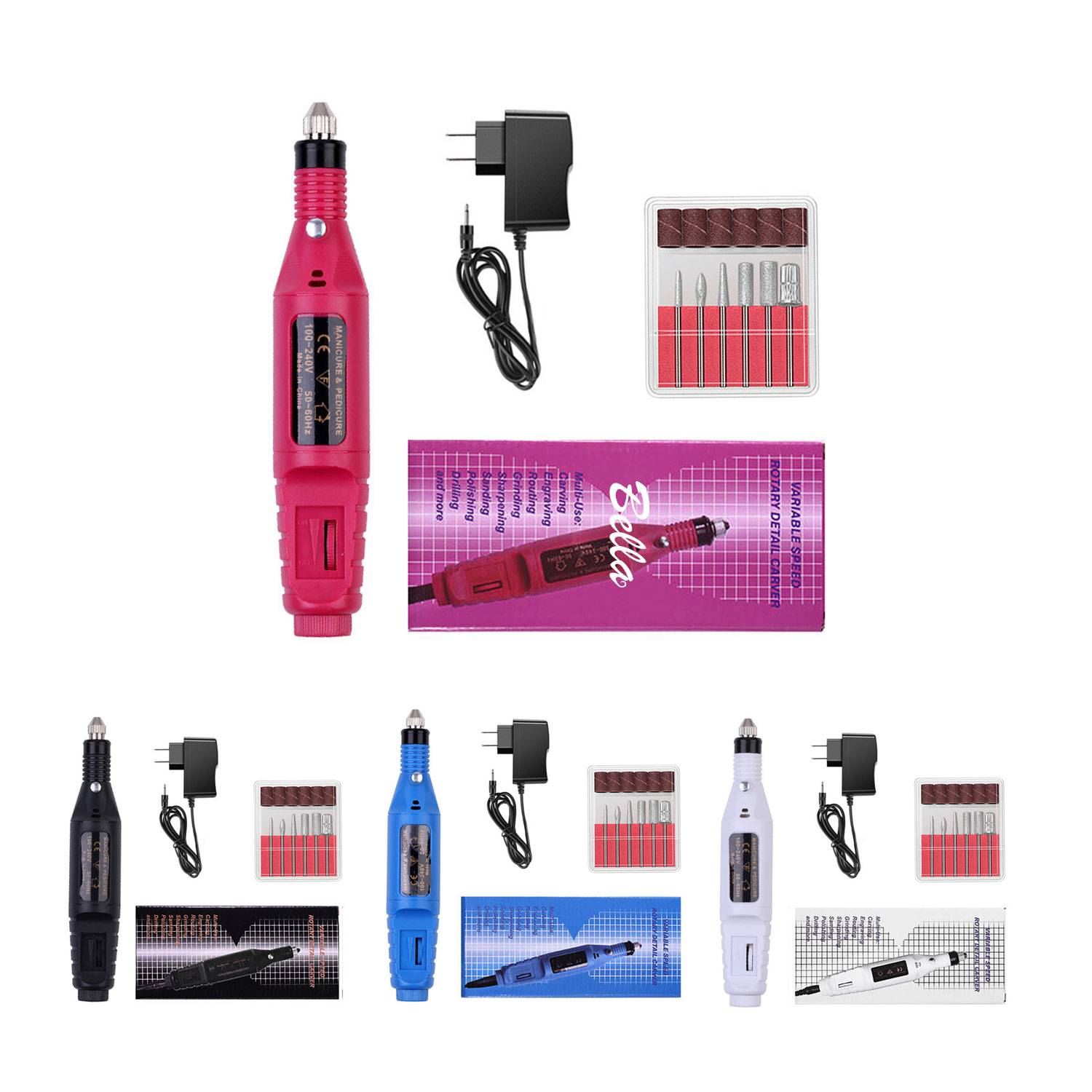 Electric Nail Drill Polisher Kit 2