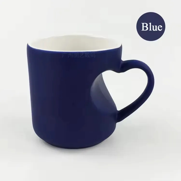 10Oz Heart Shape Magic Coffee Mug 4