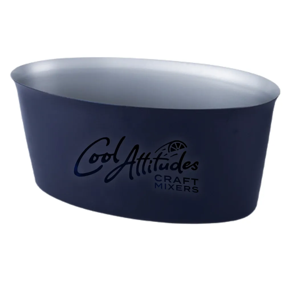 Premium Stainless Steel Oval Beverage Tub 6