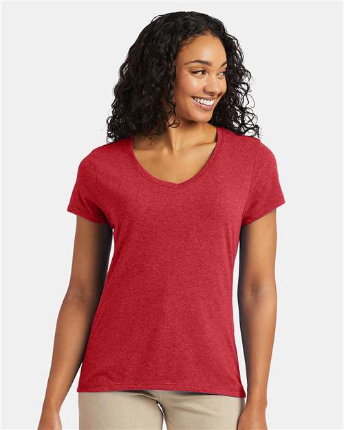 Women's Perfect-T Triblend V-Neck T-Shirt - 42VT 6