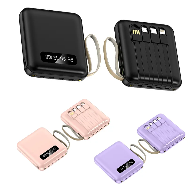 Comes With Four-Wire Power Bank 3