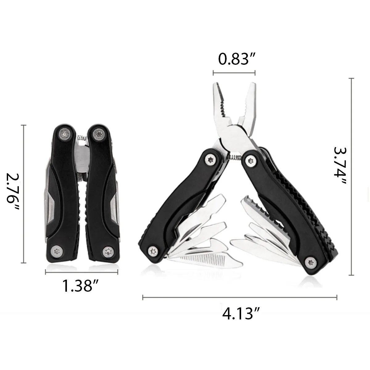 Utility Multi-Tool Piler Outdoor Pocket Knife Blades kits 6