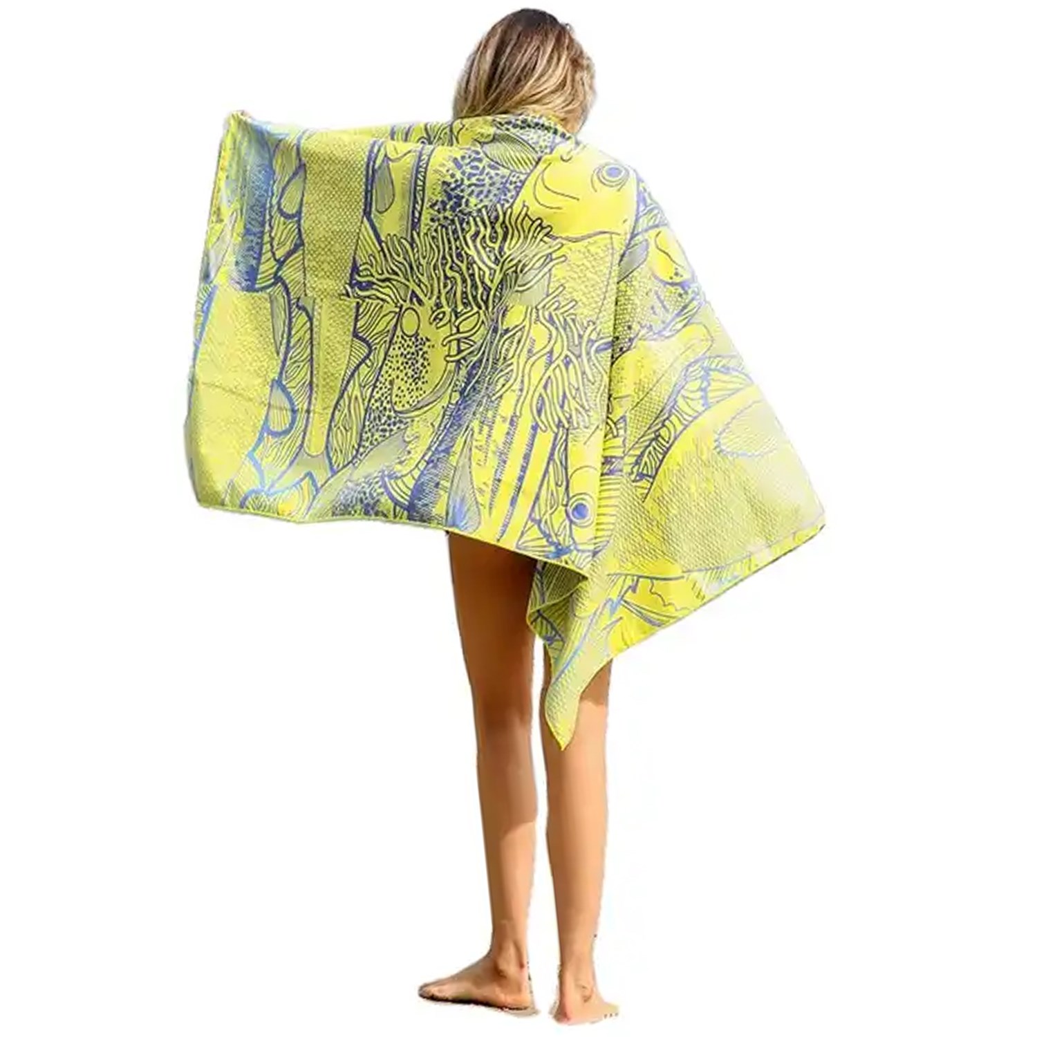 28″ X 58″ Sublimated Silk Touch Velour Beach Towel 4