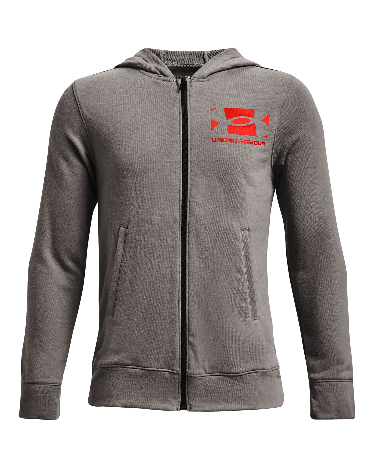 UA Rival Terry Boys' Full Zip Hoodie 2