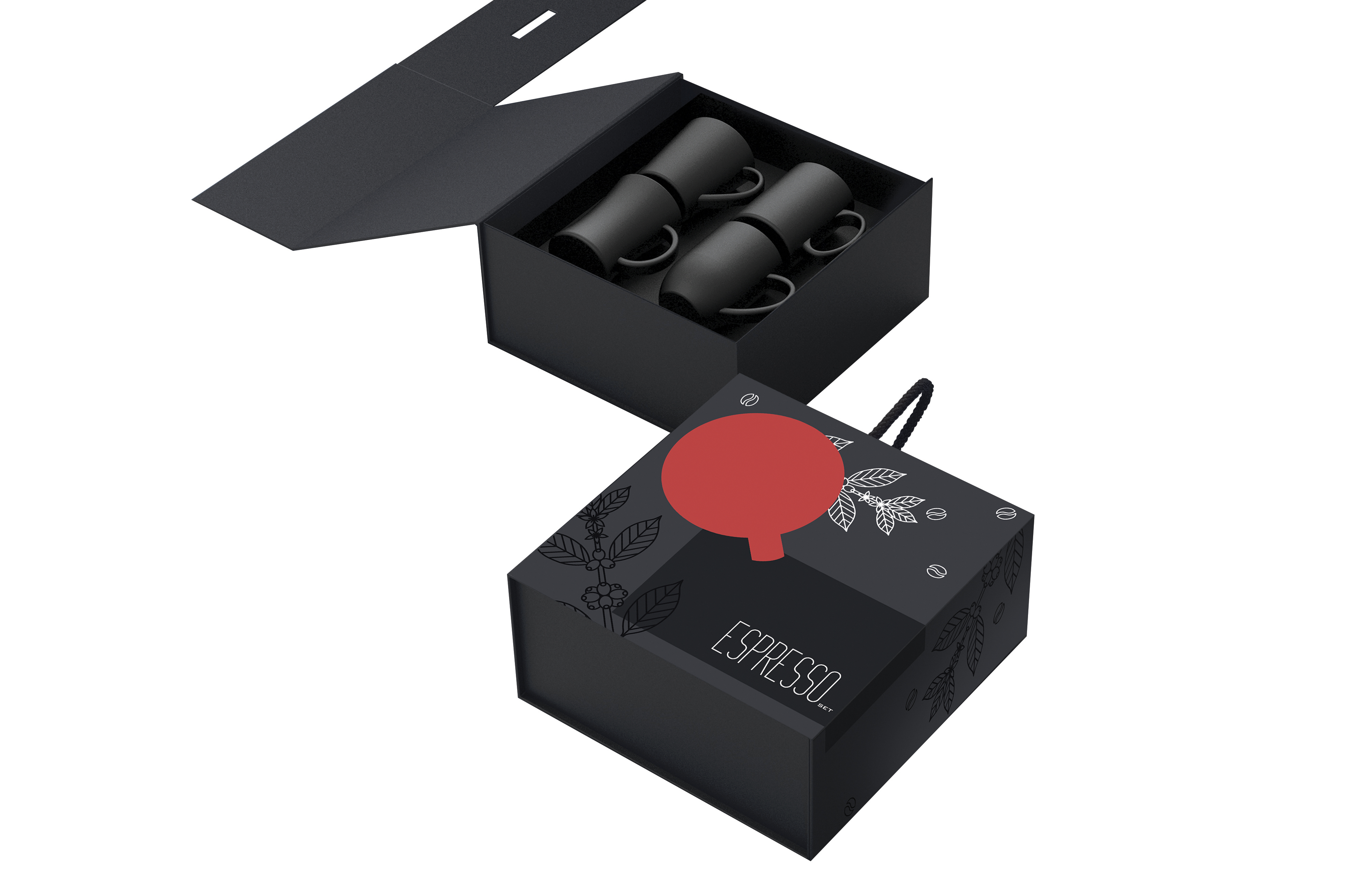 Quartetto Espresso Mug Gift Set