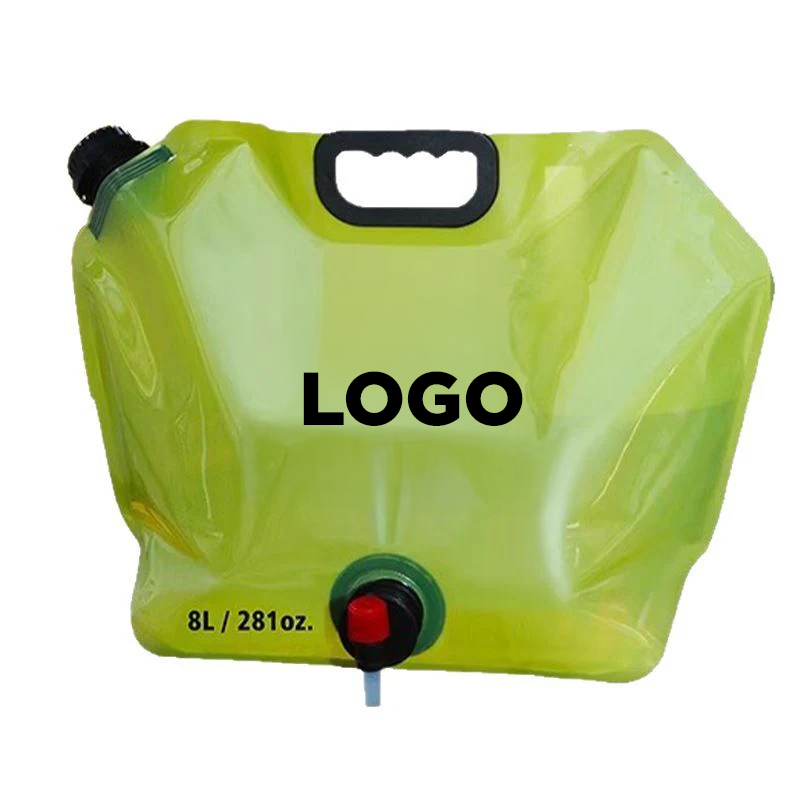 8l Foldable Water Bag Outdoor Liquid Storage