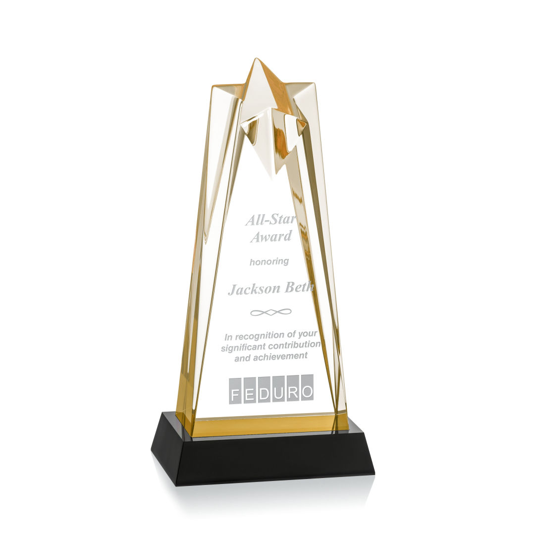 Rosina Star Award On Base - Gold 4